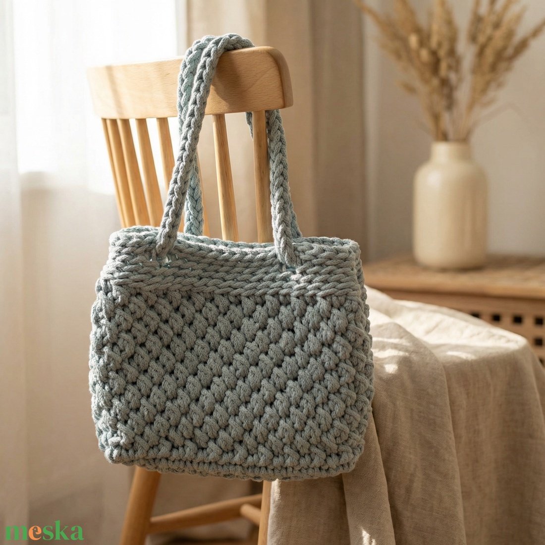 Horgolt kézitáska/válltáska - táska & tok - kézitáska & válltáska - válltáska - Meska.hu