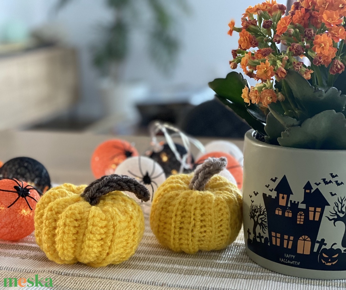 Horgolt haloweeni dísztök - otthon & életmód - dekoráció - halloween - halloweeni tök - Meska.hu Horgolt haloweeni dísztök - otthon & életmód - dekoráció - halloween - halloweeni tök - Meska.hu