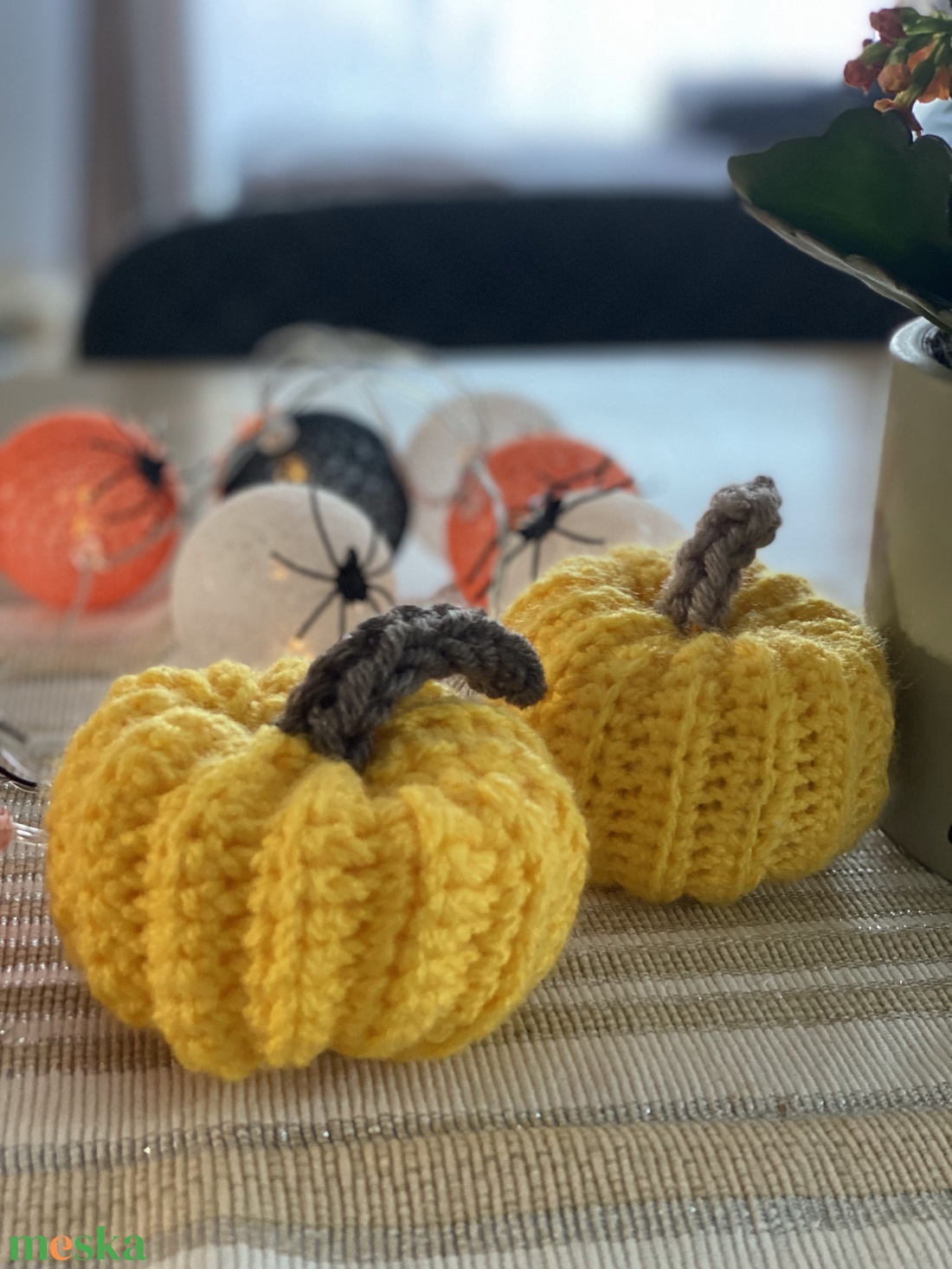 Horgolt haloweeni dísztök - otthon & életmód - dekoráció - halloween - halloweeni tök - Meska.hu Horgolt haloweeni dísztök - otthon & életmód - dekoráció - halloween - halloweeni tök - Meska.hu