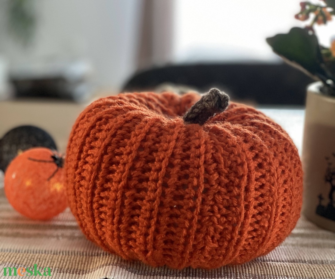 Horgolt haloweeni dísztök - otthon & életmód - dekoráció - halloween - halloweeni tök - Meska.hu Horgolt haloweeni dísztök - otthon & életmód - dekoráció - halloween - halloweeni tök - Meska.hu