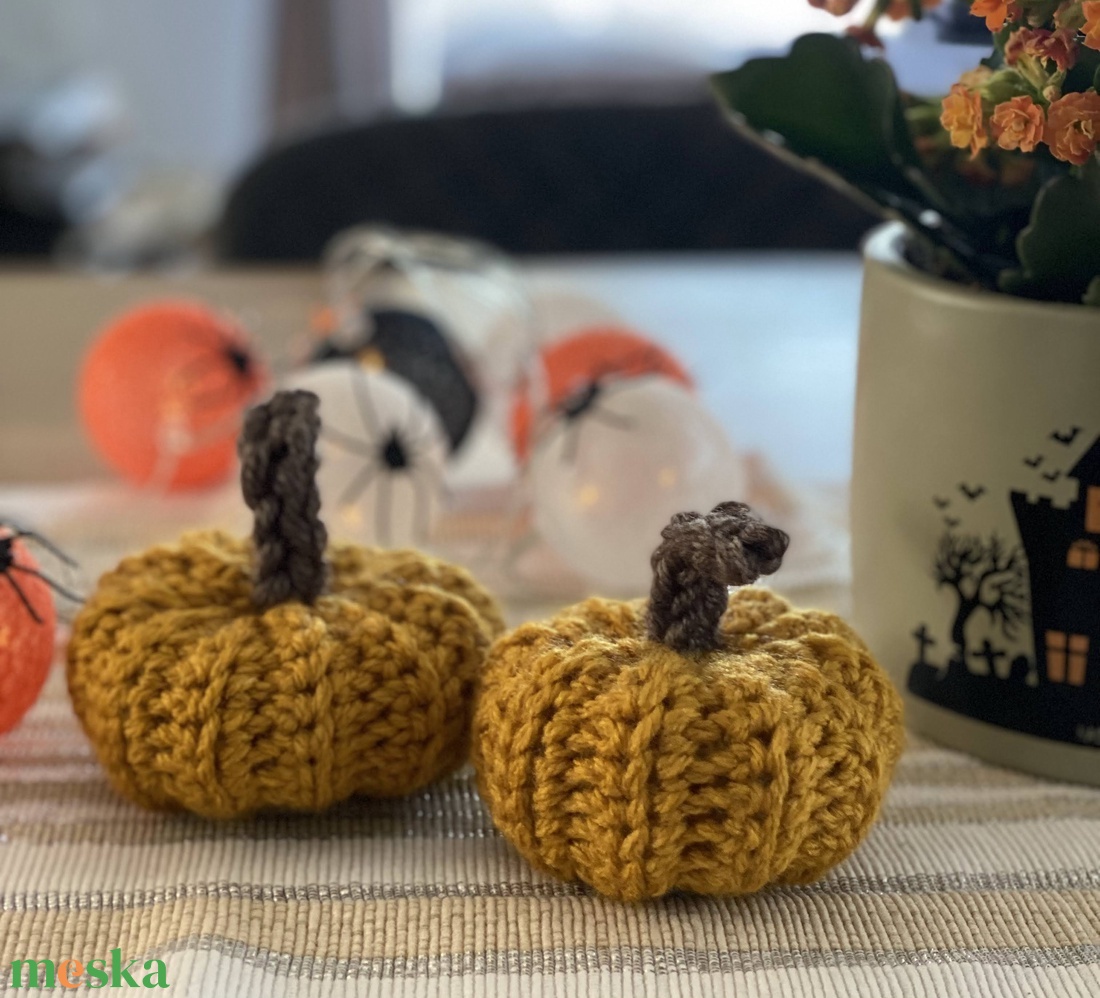 Horgolt haloweeni dísztök - otthon & életmód - dekoráció - halloween - halloweeni tök - Meska.hu Horgolt haloweeni dísztök - otthon & életmód - dekoráció - halloween - halloweeni tök - Meska.hu