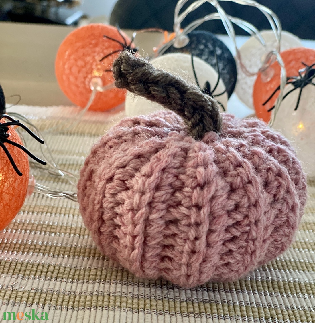 Horgolt haloweeni dísztök - otthon & életmód - dekoráció - halloween - halloweeni tök - Meska.hu Horgolt haloweeni dísztök - otthon & életmód - dekoráció - halloween - halloweeni tök - Meska.hu