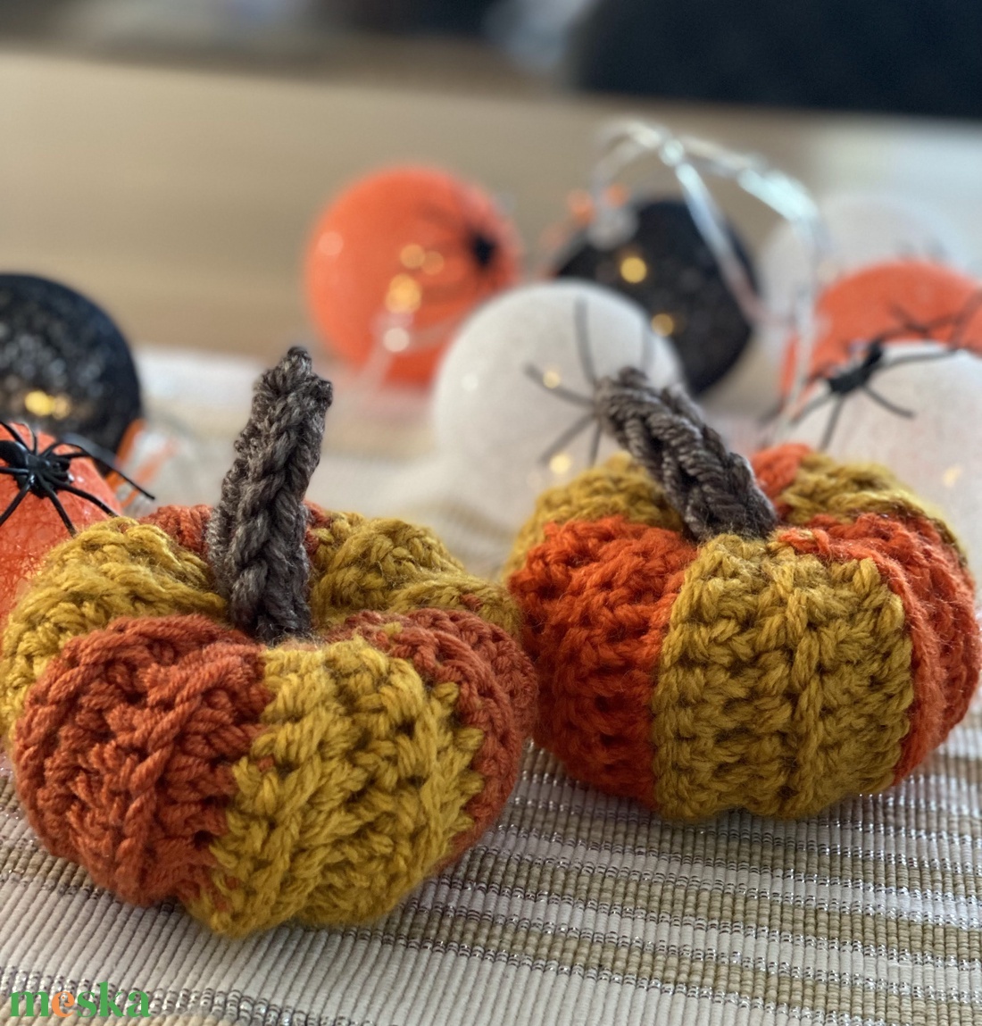 Horgolt haloweeni dísztök - otthon & életmód - dekoráció - halloween - halloweeni tök - Meska.hu Horgolt haloweeni dísztök - otthon & életmód - dekoráció - halloween - halloweeni tök - Meska.hu