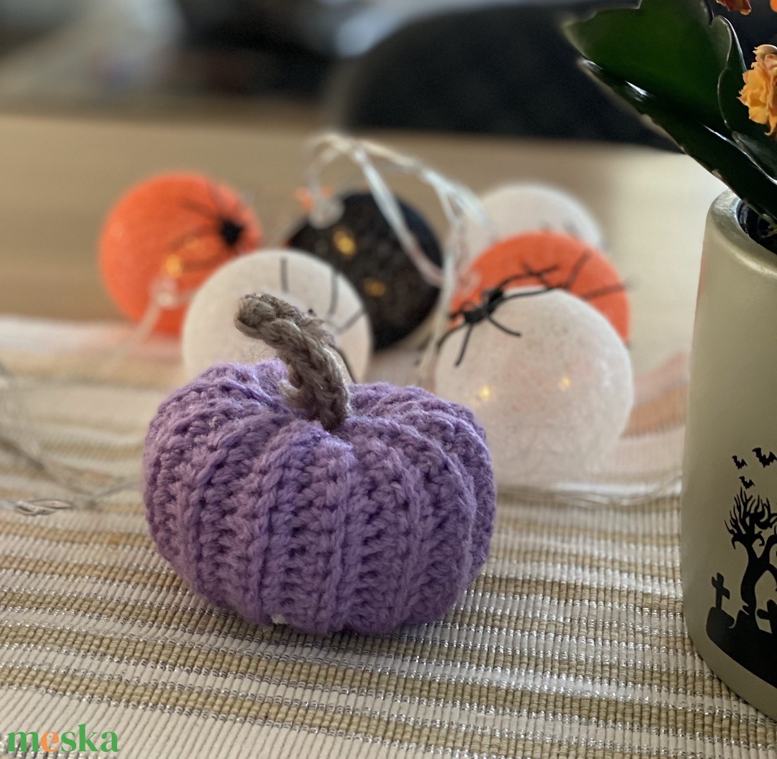 Horgolt haloweeni dísztök - otthon & életmód - dekoráció - halloween - halloweeni tök - Meska.hu Horgolt haloweeni dísztök - otthon & életmód - dekoráció - halloween - halloweeni tök - Meska.hu