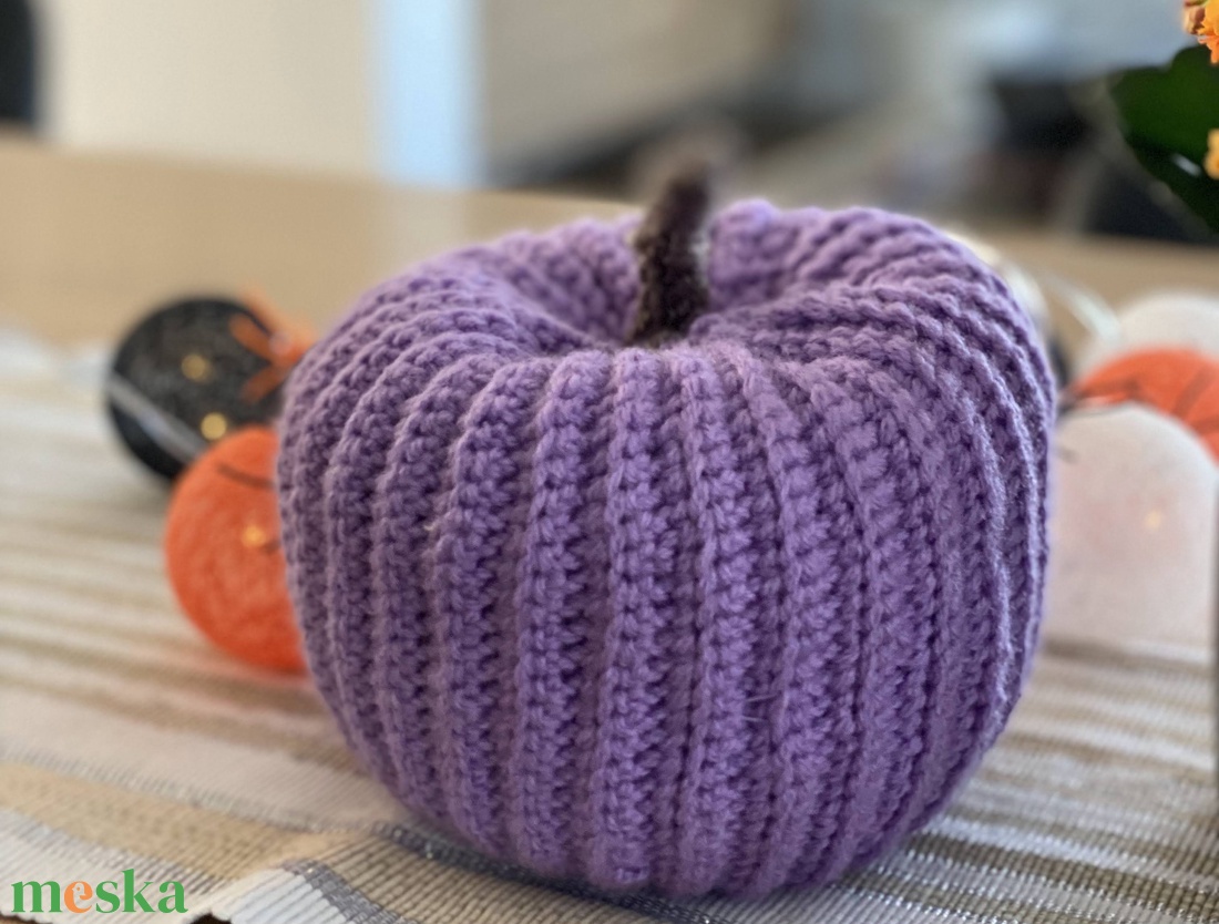 Horgolt haloweeni dísztök - otthon & életmód - dekoráció - halloween - halloweeni tök - Meska.hu Horgolt haloweeni dísztök - otthon & életmód - dekoráció - halloween - halloweeni tök - Meska.hu