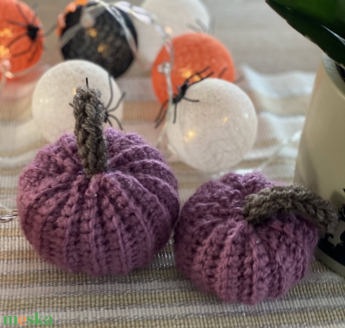 Horgolt haloweeni dísztök - otthon & életmód - dekoráció - halloween - halloweeni tök - Meska.hu Horgolt haloweeni dísztök - otthon & életmód - dekoráció - halloween - halloweeni tök - Meska.hu