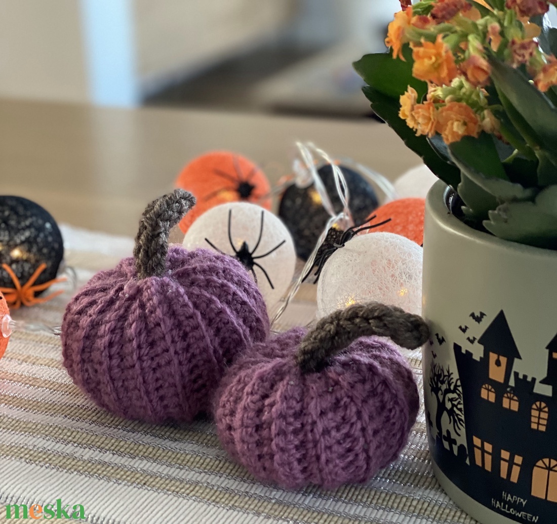 Horgolt haloweeni dísztök - otthon & életmód - dekoráció - halloween - halloweeni tök - Meska.hu Horgolt haloweeni dísztök - otthon & életmód - dekoráció - halloween - halloweeni tök - Meska.hu