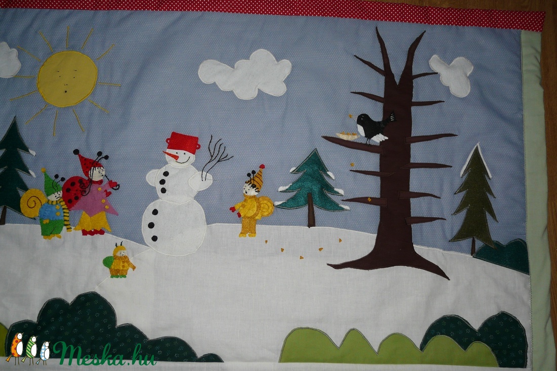 Bogyó és Babóca falvédő -  - Meska.hu