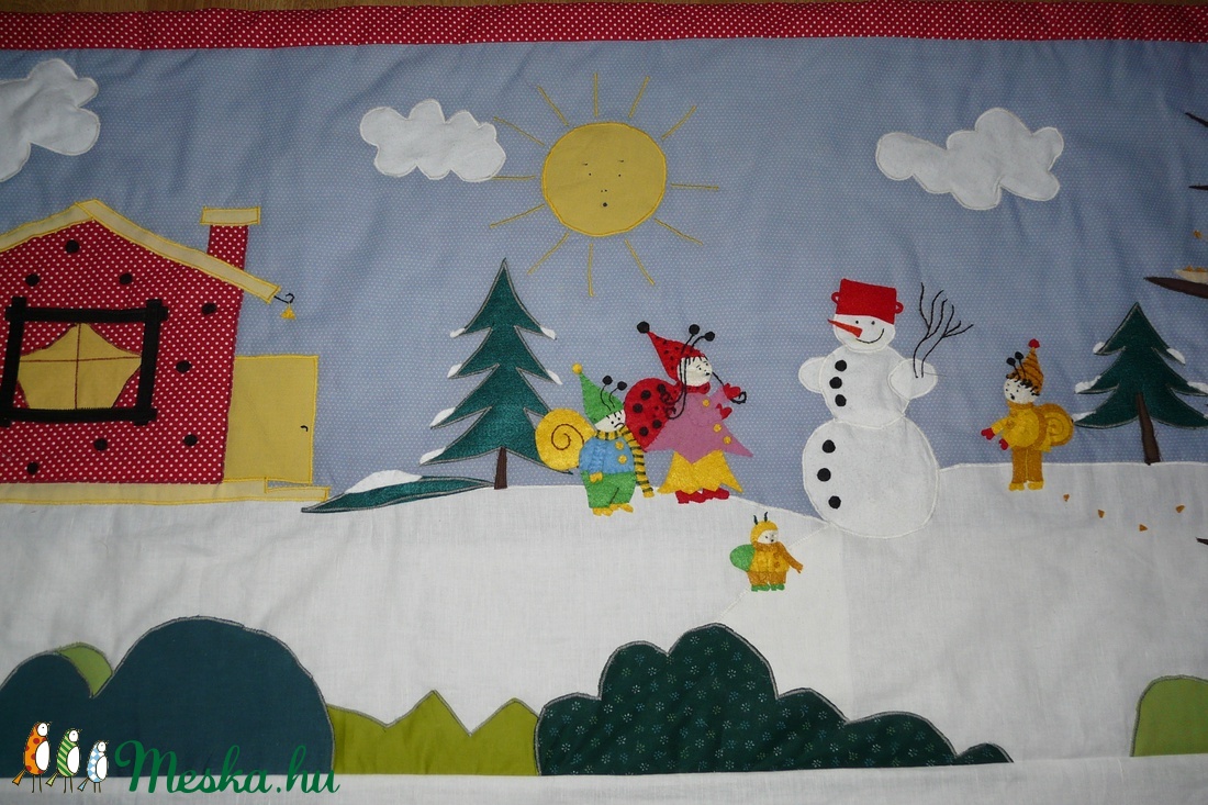 Bogyó és Babóca falvédő -  - Meska.hu