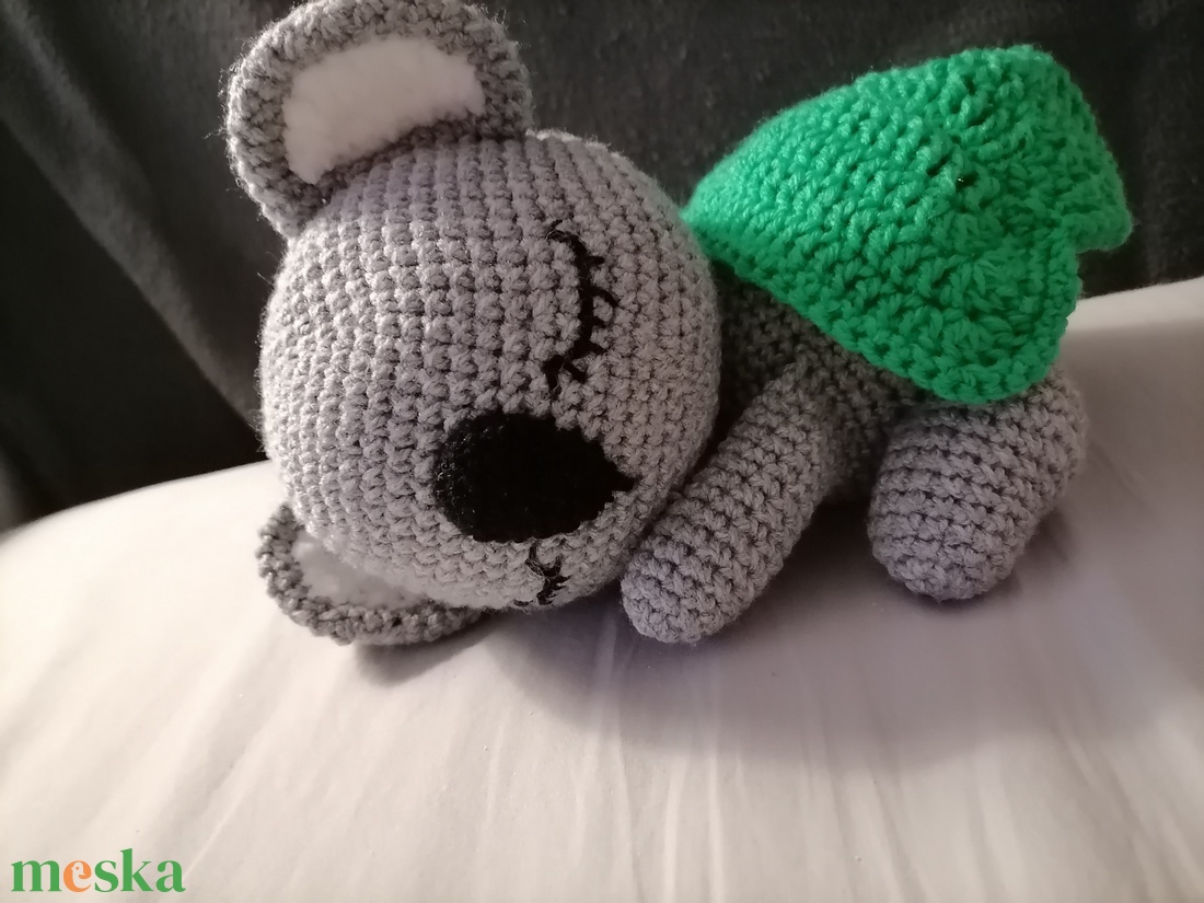 alvó koala takaróval - játék & sport - plüssállat & játékfigura - más figura - Meska.hu