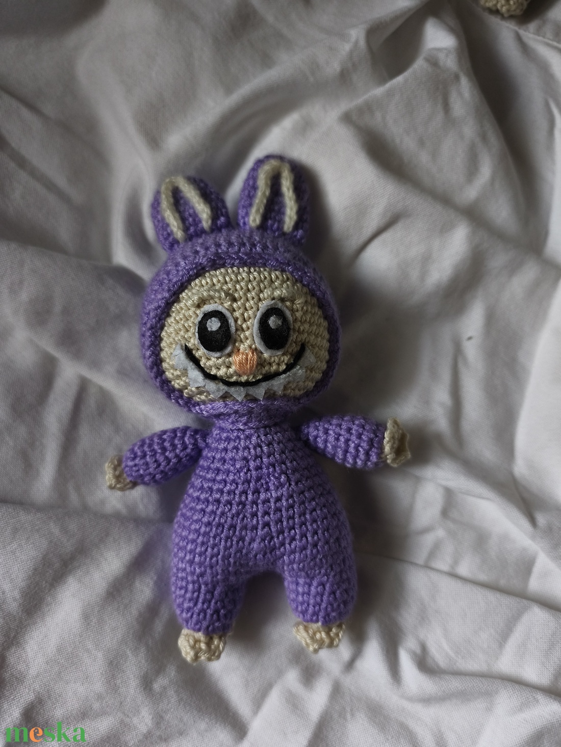 Lila LaBuBu baba - játék & sport - plüssállat & játékfigura - más figura - Meska.hu