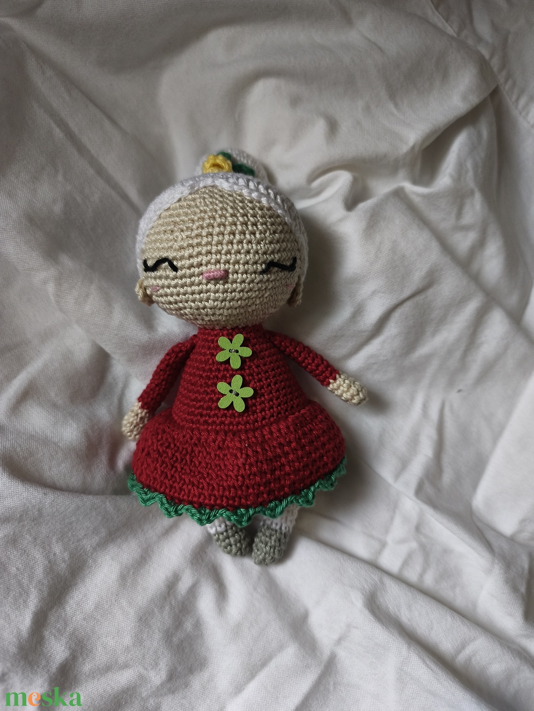 Tavasztündér baba - játék & sport - plüssállat & játékfigura - manó - Meska.hu