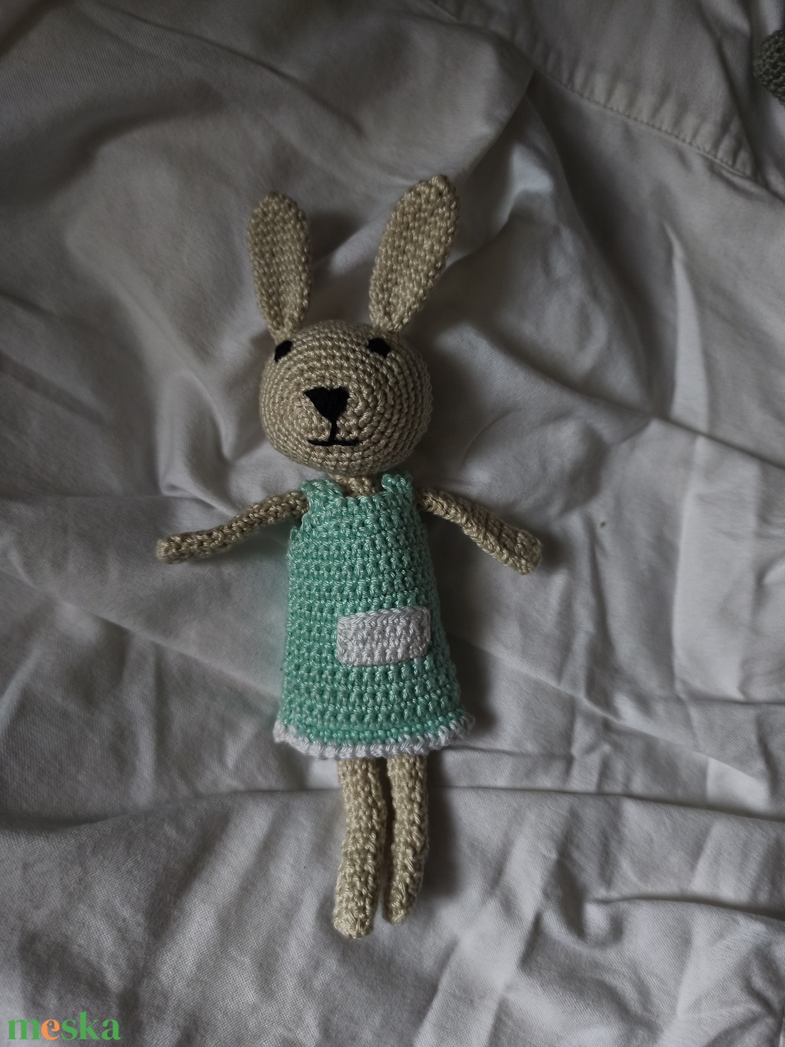 Baba nyuszkó - játék & sport - plüssállat & játékfigura - nyuszi - Meska.hu