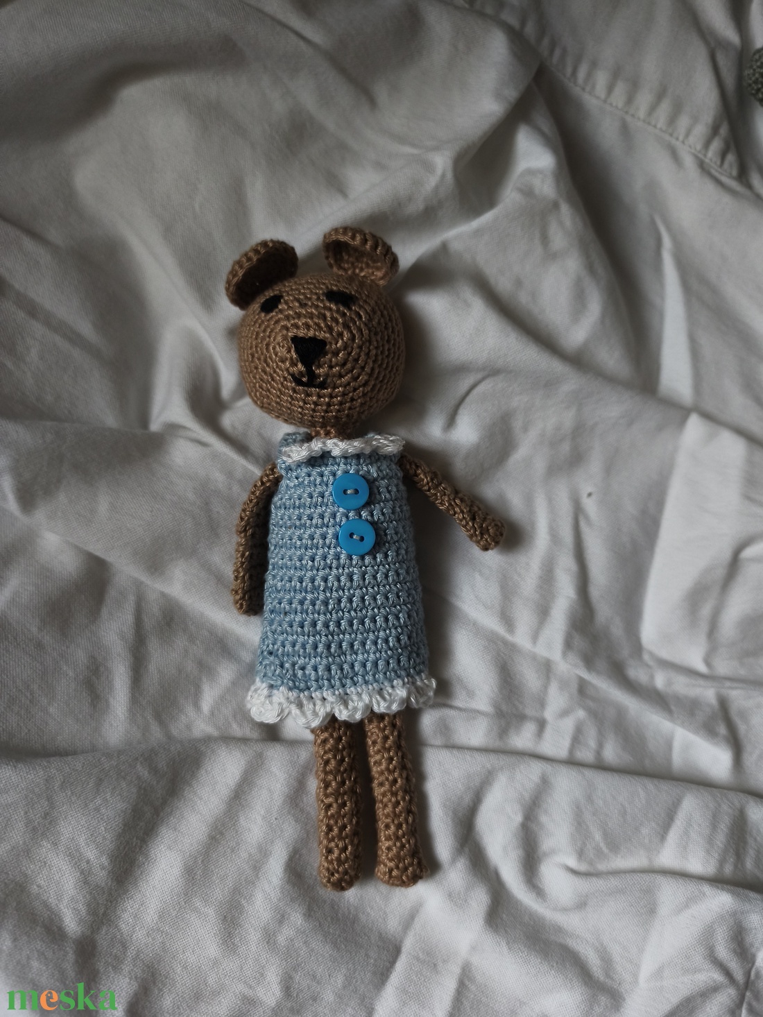 Baba mackó - játék & sport - plüssállat & játékfigura - maci - Meska.hu