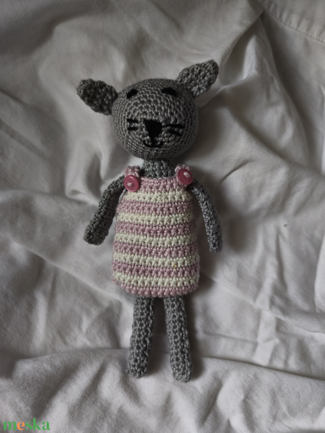 Baba egérke - játék & sport - plüssállat & játékfigura - egér - Meska.hu