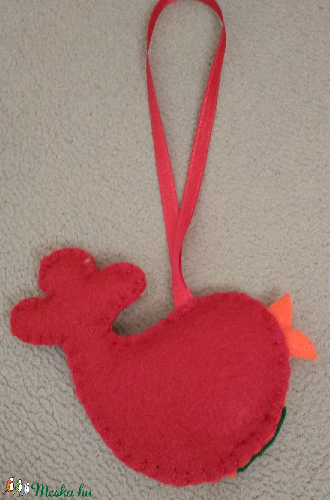 Madár filcből - otthon & életmód - dekoráció - Meska.hu