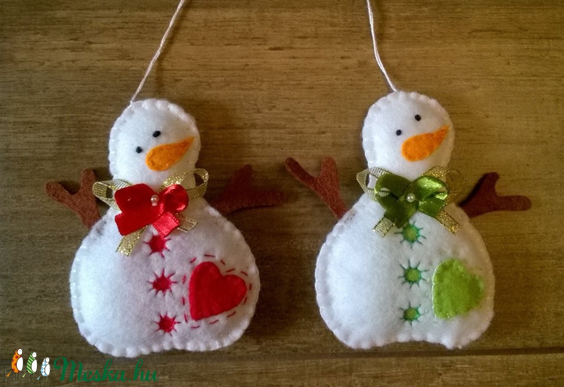 Karácsonyi díszek - karácsony - Meska.hu