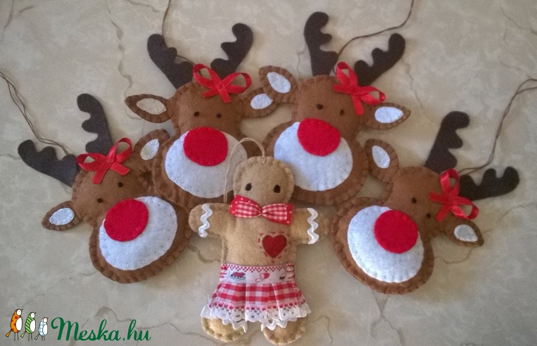 Karácsonyi díszek - karácsony - Meska.hu