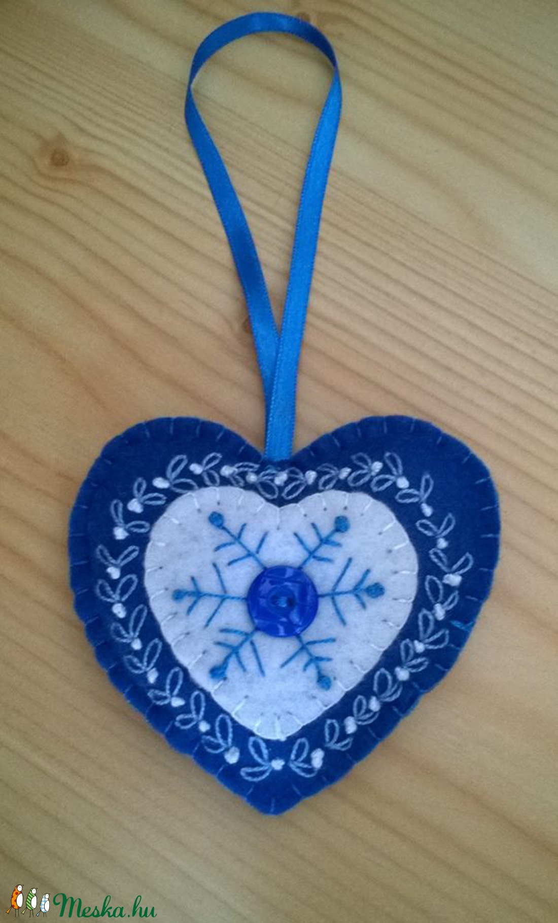 Karácsonyi szívek - karácsony - Meska.hu