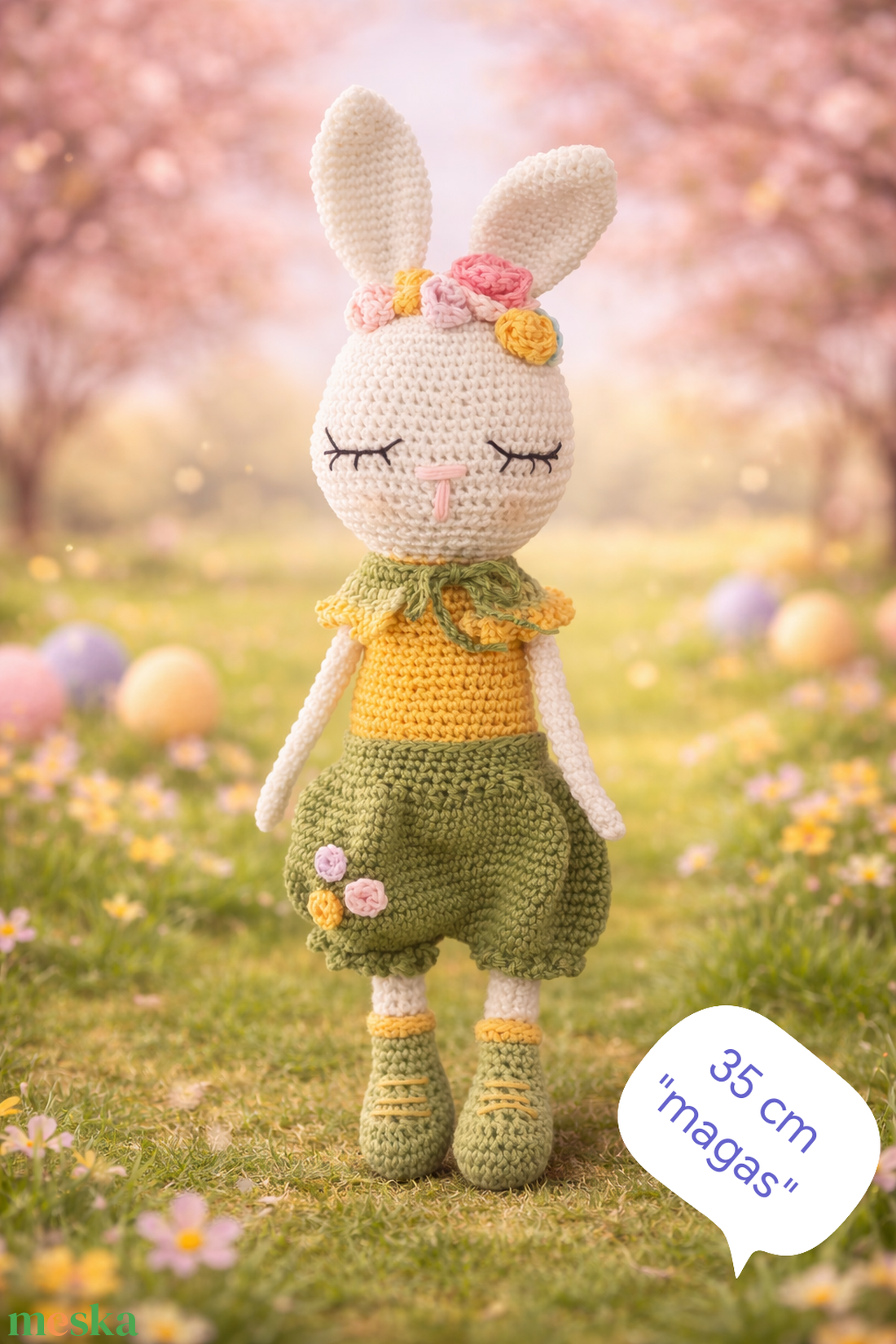 Amigurumi Nyuszi - baba - mama - baba játékok - babakocka - Meska.hu
