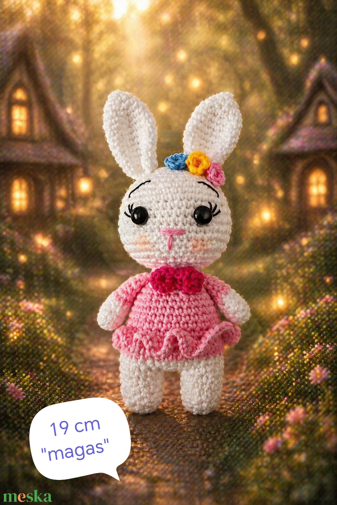 Amigurumi nyuszi  - játék & sport - plüssállat & játékfigura - nyuszi - Meska.hu