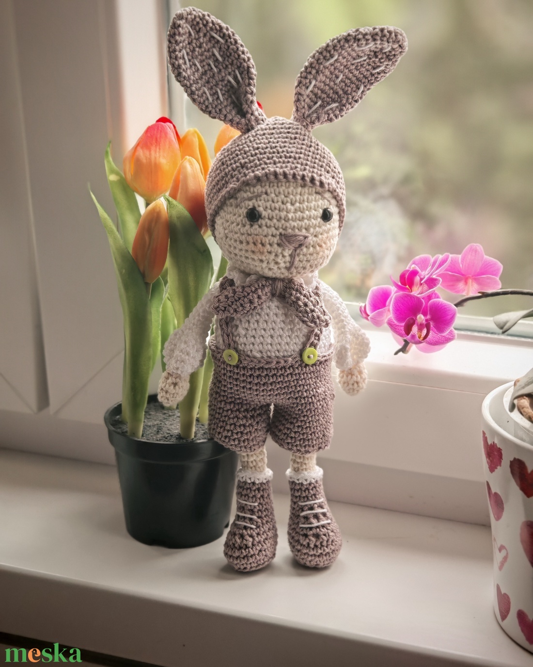 Amigurumi Nyuszi - játék & sport - plüssállat & játékfigura - nyuszi - Meska.hu