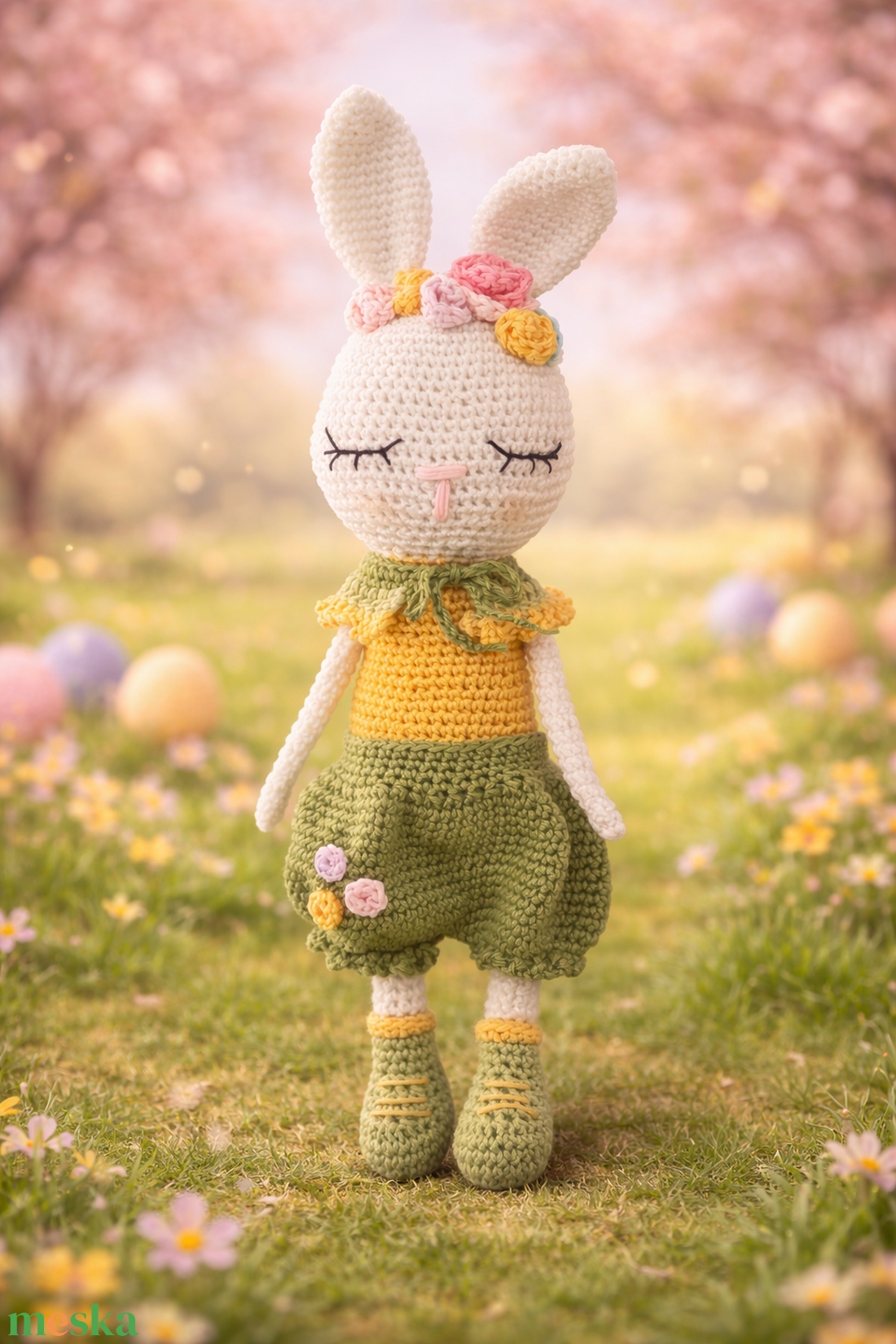 Amigurumi Nyuszi - baba - mama - baba játékok - babakocka - Meska.hu