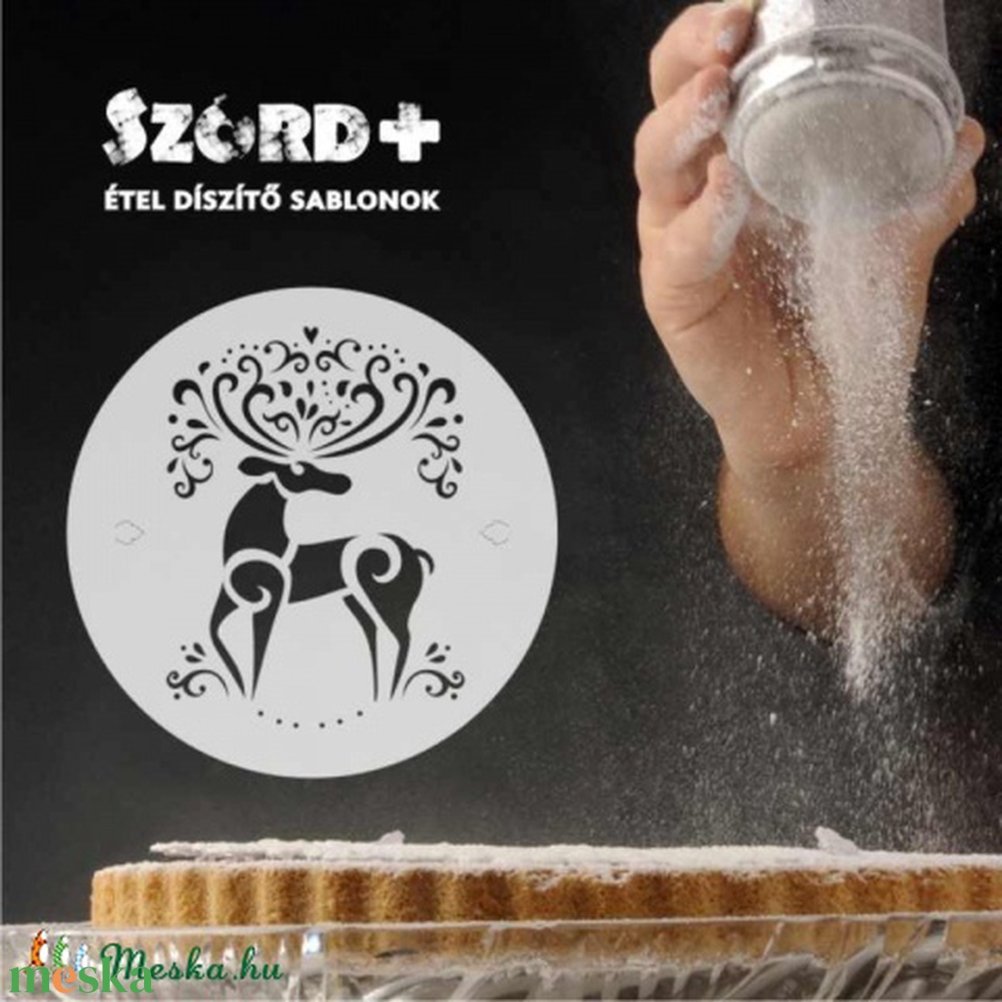 csodaszarvas torta díszítő sablon - - Meska.hu csodaszarvas torta díszítő sablon - - Meska.hu