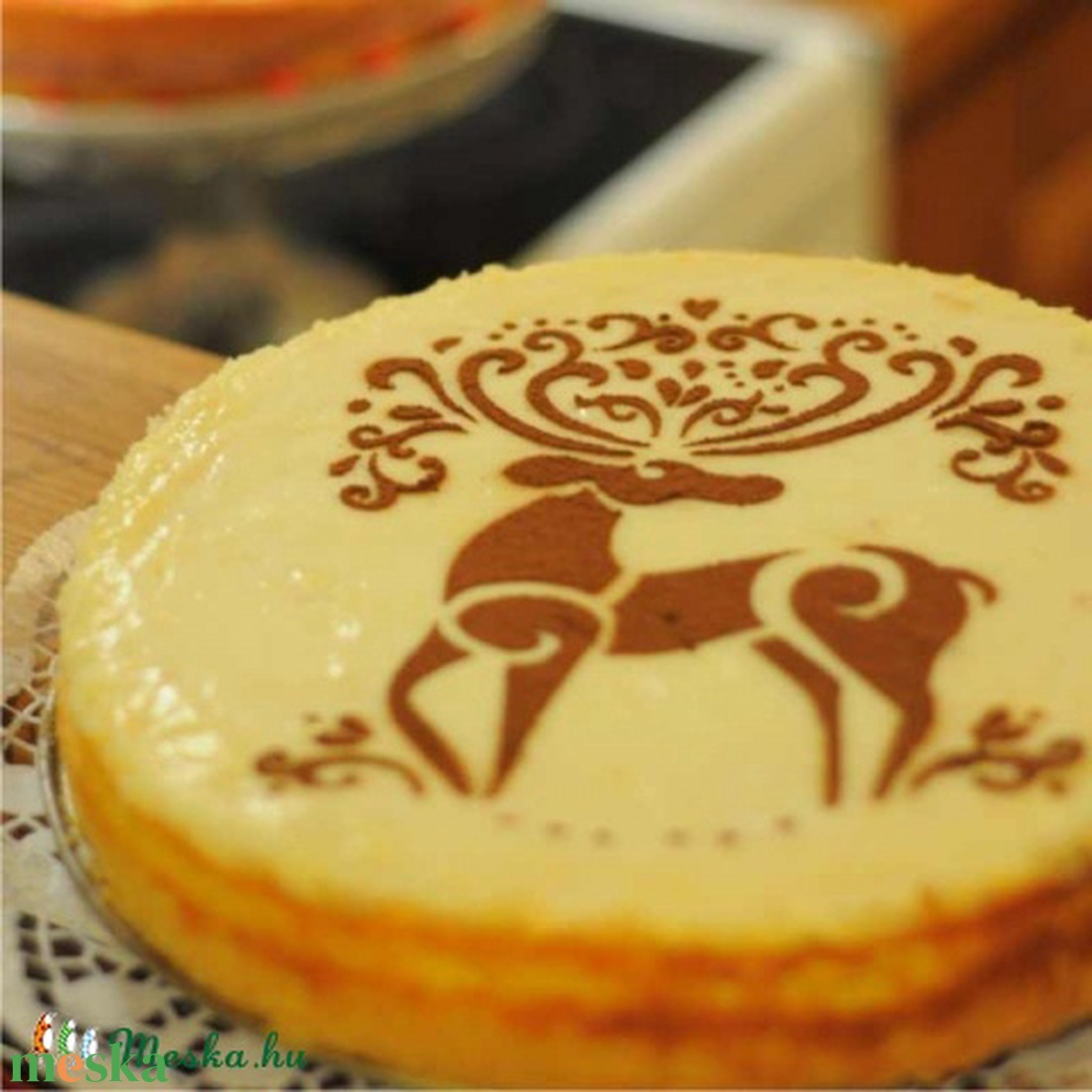csodaszarvas torta díszítő sablon - - Meska.hu csodaszarvas torta díszítő sablon - - Meska.hu