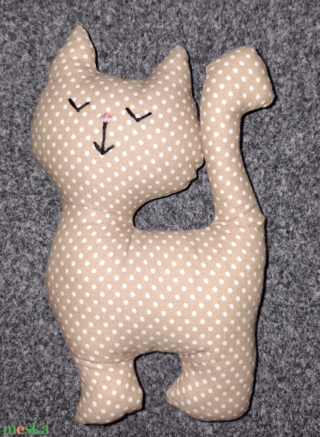 Vászon cicák  - játék & sport - plüssállat & játékfigura - cica - Meska.hu