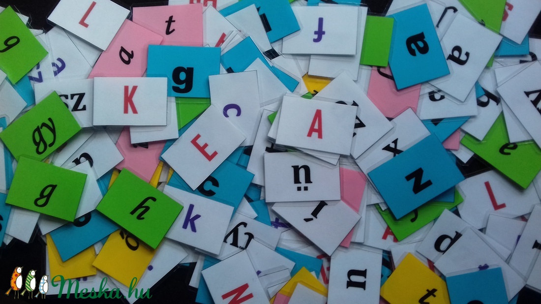 Egyedi hűtőmágnes - játék a betűkkel - - Meska.hu Egyedi hűtőmágnes - játék a betűkkel - - Meska.hu