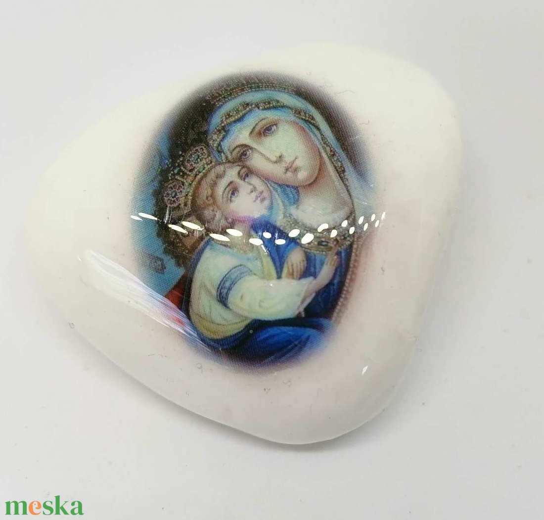Madonna gyermekével kavics - otthon & lakás - dekoráció - asztal és polc dekoráció - kavics & kő - Meska.hu Madonna gyermekével kavics - otthon & lakás - dekoráció - asztal és polc dekoráció - kavics & kő - Meska.hu