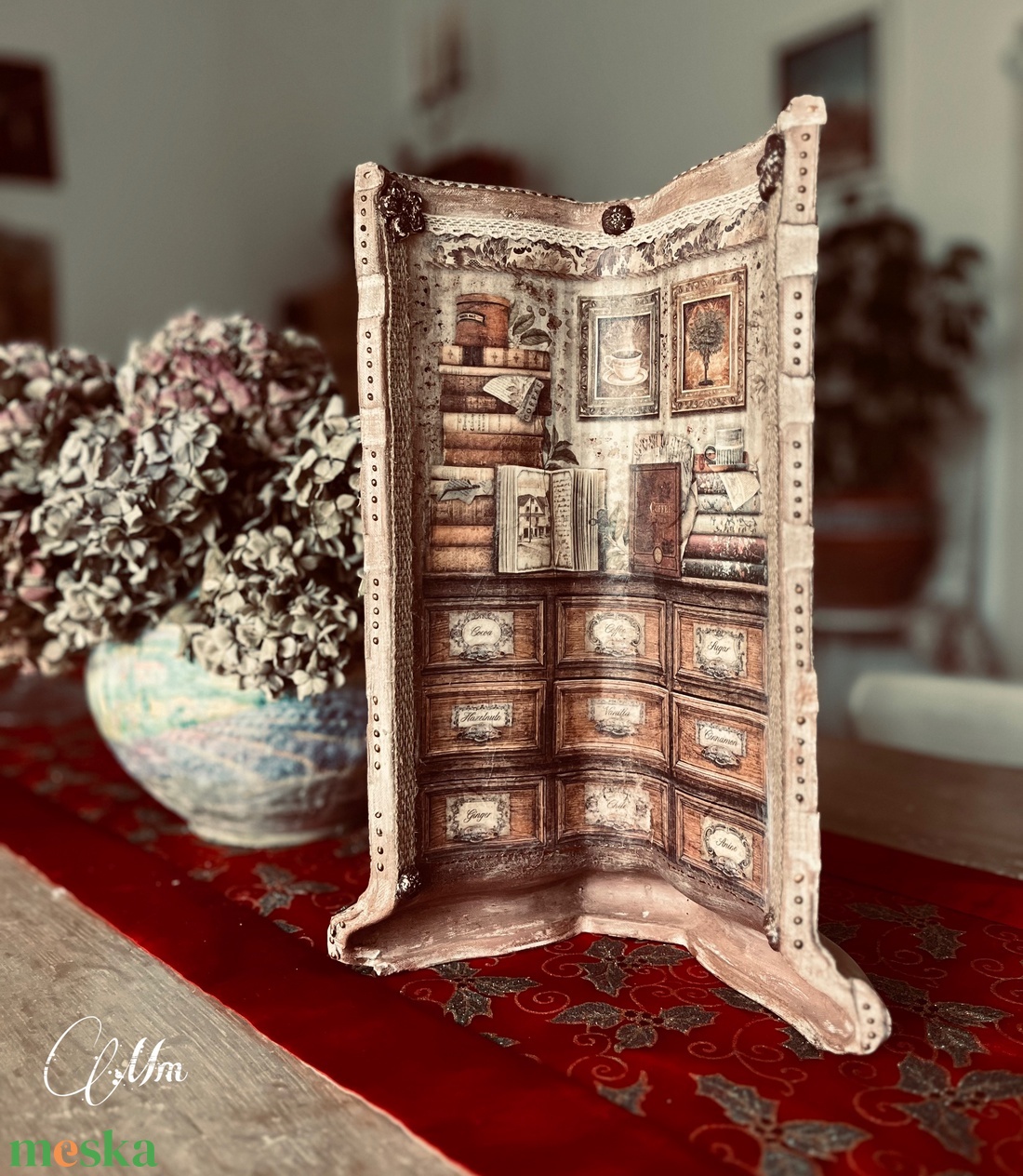 Kúpcserép dekoráció - otthon & életmód - dekoráció - dísztárgy - Meska.hu