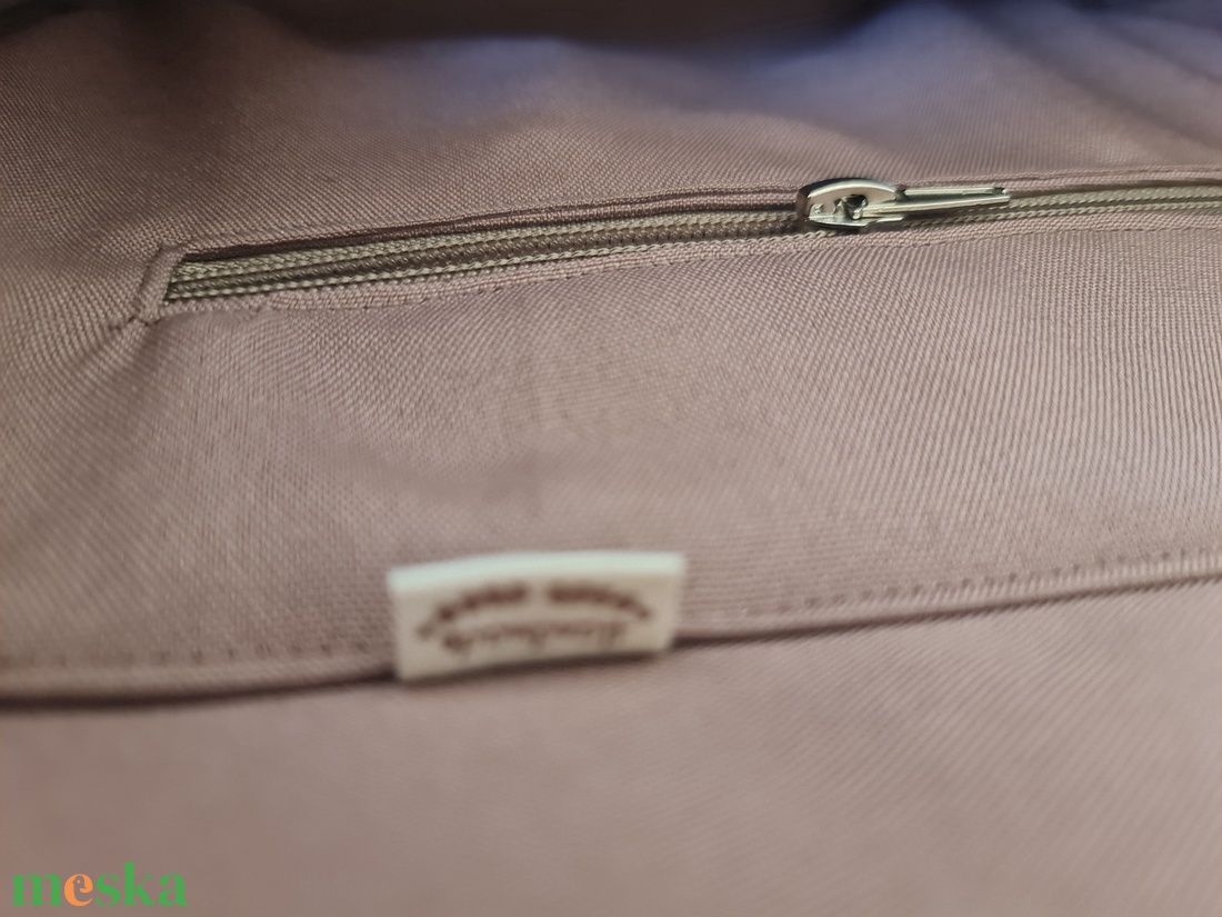 Oldaltáska barna-fekete mintás - táska & tok - kézitáska & válltáska - vállon átvethető táska - Meska.hu