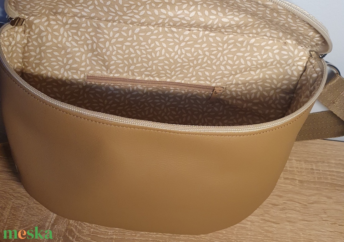 Oldaltáska barna-virág mintás - táska & tok - kézitáska & válltáska - vállon átvethető táska - Meska.hu