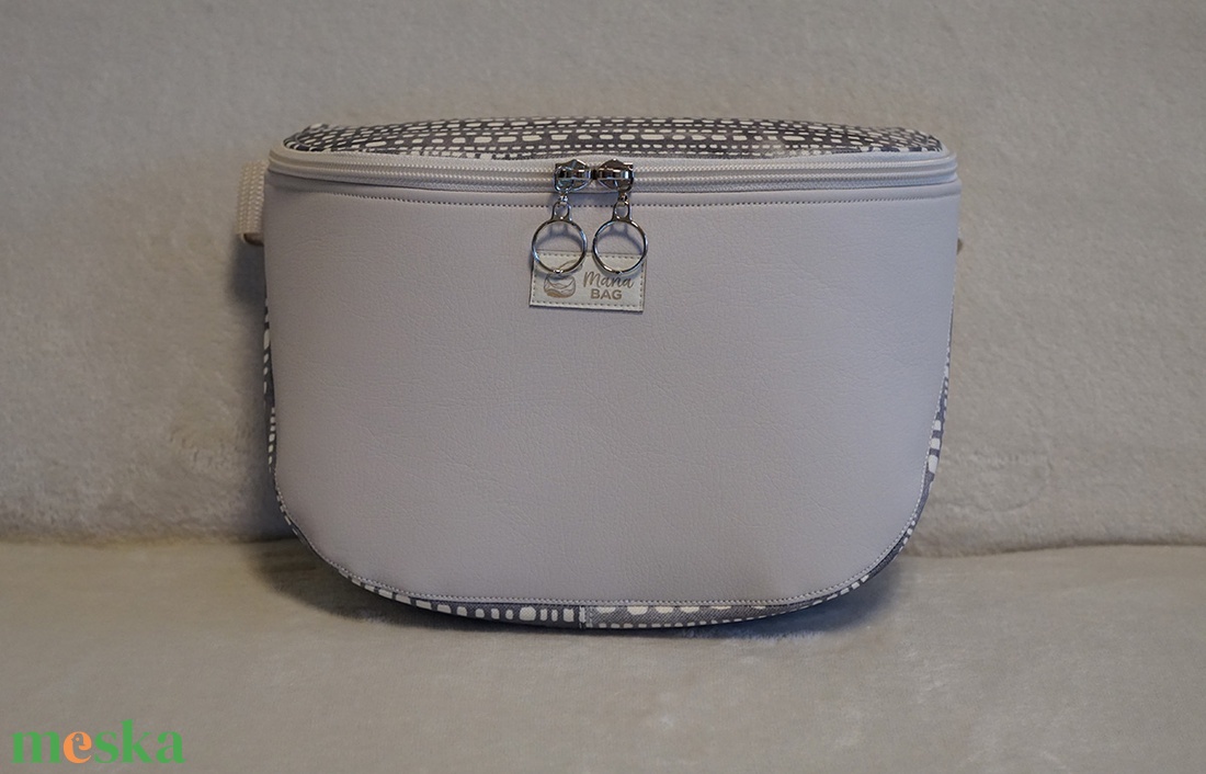 Oldaltáska mandula-afrikai mintás - táska & tok - kézitáska & válltáska - vállon átvethető táska - Meska.hu