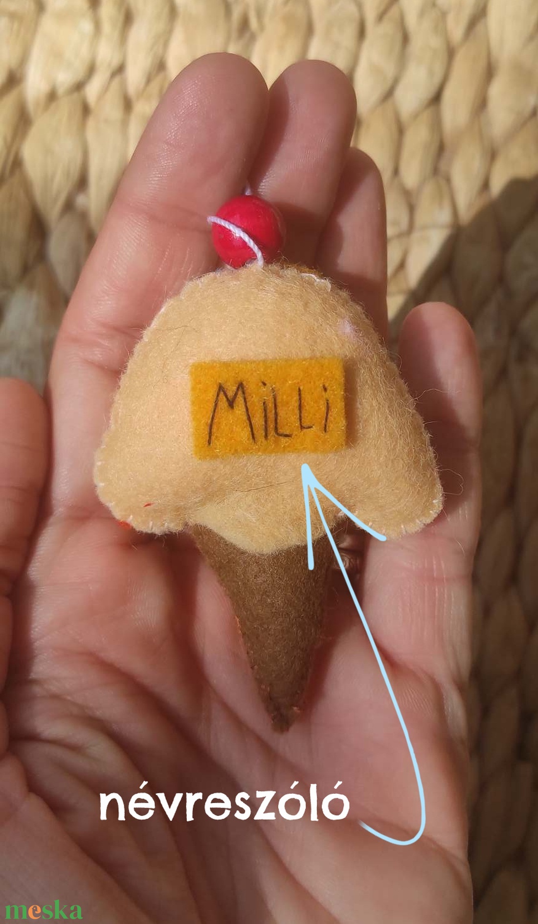 Ovis jel, Fagyi, Ovi, Óvoda, ovisjel, iskolakezdés, iskola, szeptember 1, óvodakezdés, oviszsák, óvodai oviszsák, név - játék & sport - ovis felszerelés - óvodai jelek - Meska.hu