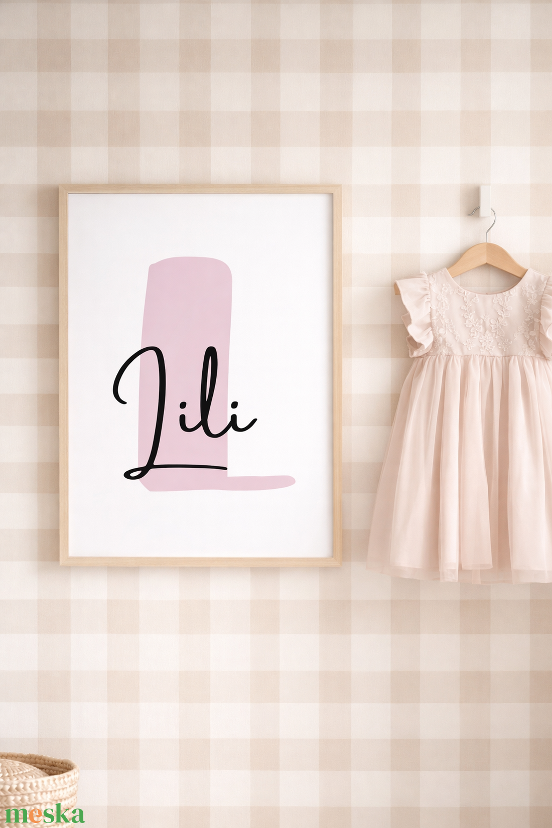 Egyedi, névreszóló gyerekszoba poszter � digitálisan letölthető (A3) - művészet - grafika & illusztráció - digitális - Meska.hu