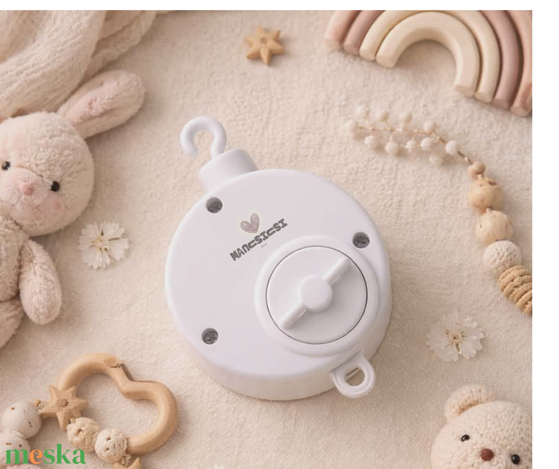 babaforgó zenélő egység - baba - mama - baba játékok - kiságyforgó - Meska.hu