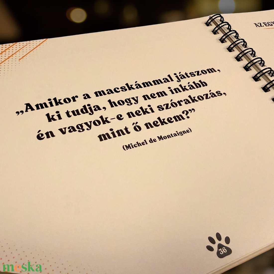 Cicanapló - könyv & zene - könyv - Meska.hu