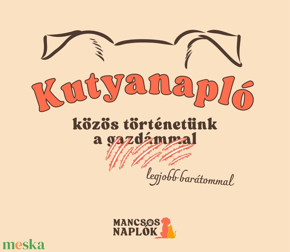 Cicanapló és Kutyanapló - együtt a kettő - könyv & zene - könyv - Meska.hu