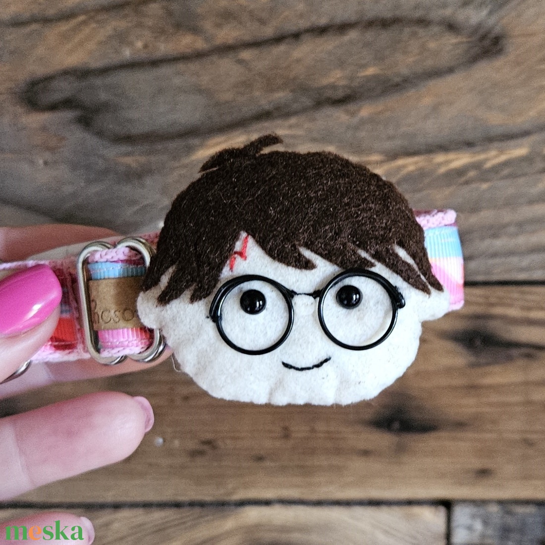 Hello Potter nyakörvdísz - otthon & életmód - kisállatoknak - kutyáknak - kutya ékszerek, masnik - Meska.hu