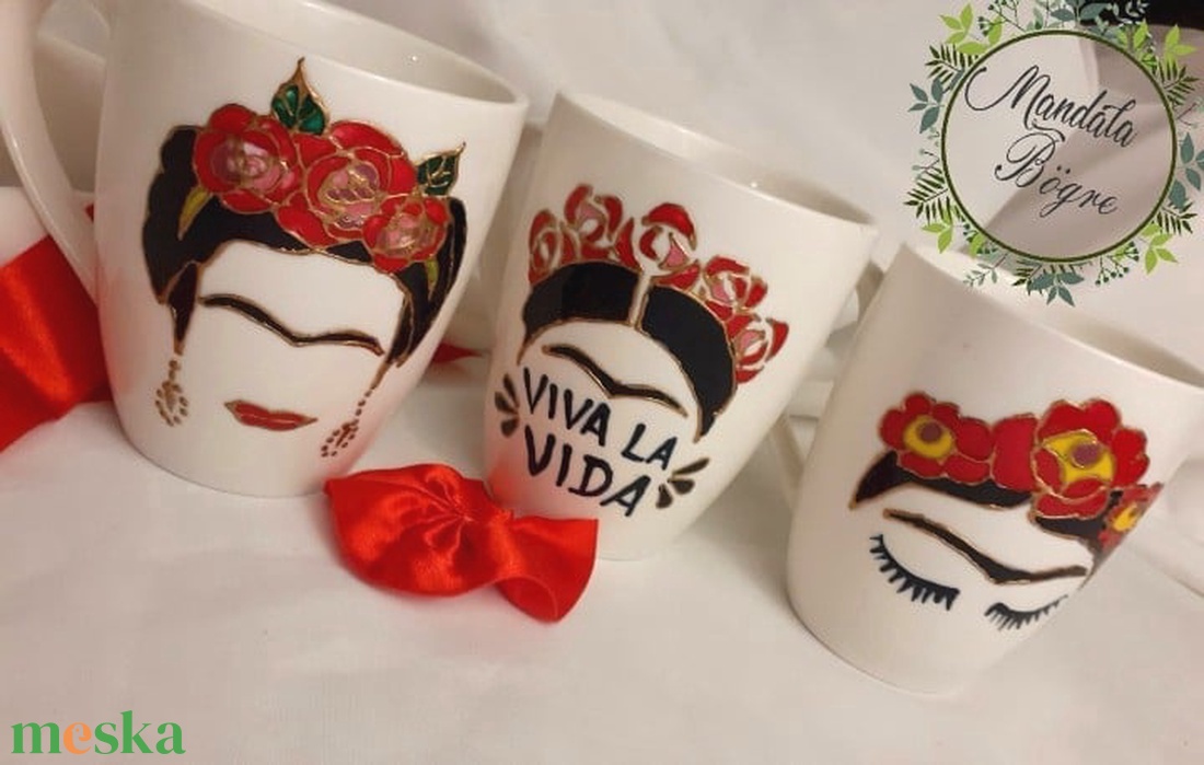 Frida kollekció bögre 3. - otthon & életmód - konyhafelszerelés, tálalás - tálalás - bögre & csésze - Meska.hu Frida kollekció bögre 3. - otthon & életmód - konyhafelszerelés, tálalás - tálalás - bögre & csésze - Meska.hu