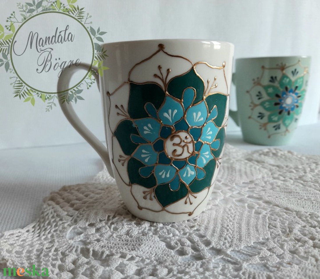 Kék relax mandala bögre 2. - otthon & életmód - konyhafelszerelés, tálalás - tálalás - bögre & csésze - Meska.hu Kék relax mandala bögre 2. - otthon & életmód - konyhafelszerelés, tálalás - tálalás - bögre & csésze - Meska.hu