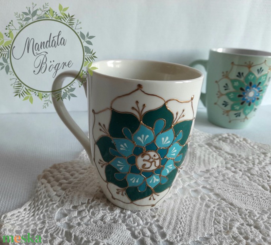 Kék relax mandala bögre 2. - otthon & életmód - konyhafelszerelés, tálalás - tálalás - bögre & csésze - Meska.hu Kék relax mandala bögre 2. - otthon & életmód - konyhafelszerelés, tálalás - tálalás - bögre & csésze - Meska.hu