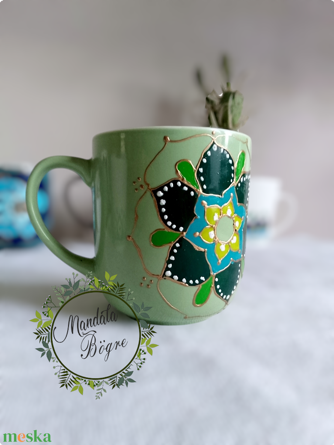 Egészség Mandala bögre Zöld bögre - otthon & életmód - konyhafelszerelés, tálalás - tálalás - bögre & csésze - Meska.hu Egészség Mandala bögre Zöld bögre - otthon & életmód - konyhafelszerelés, tálalás - tálalás - bögre & csésze - Meska.hu