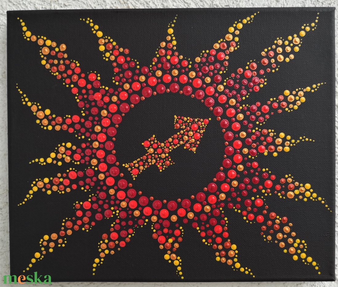 Nyilas csillagjegyes piros mandala vászonkép - otthon & életmód - dekoráció - kép & falikép - vászonkép - Meska.hu Nyilas csillagjegyes piros mandala vászonkép - otthon & életmód - dekoráció - kép & falikép - vászonkép - Meska.hu