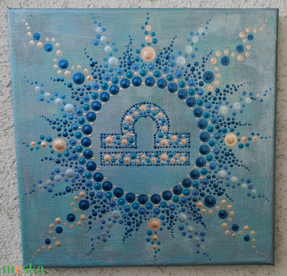 Mérleg csillagjegyű napmandala - otthon & életmód - dekoráció - kép & falikép - vászonkép - Meska.hu Mérleg csillagjegyű napmandala - otthon & életmód - dekoráció - kép & falikép - vászonkép - Meska.hu