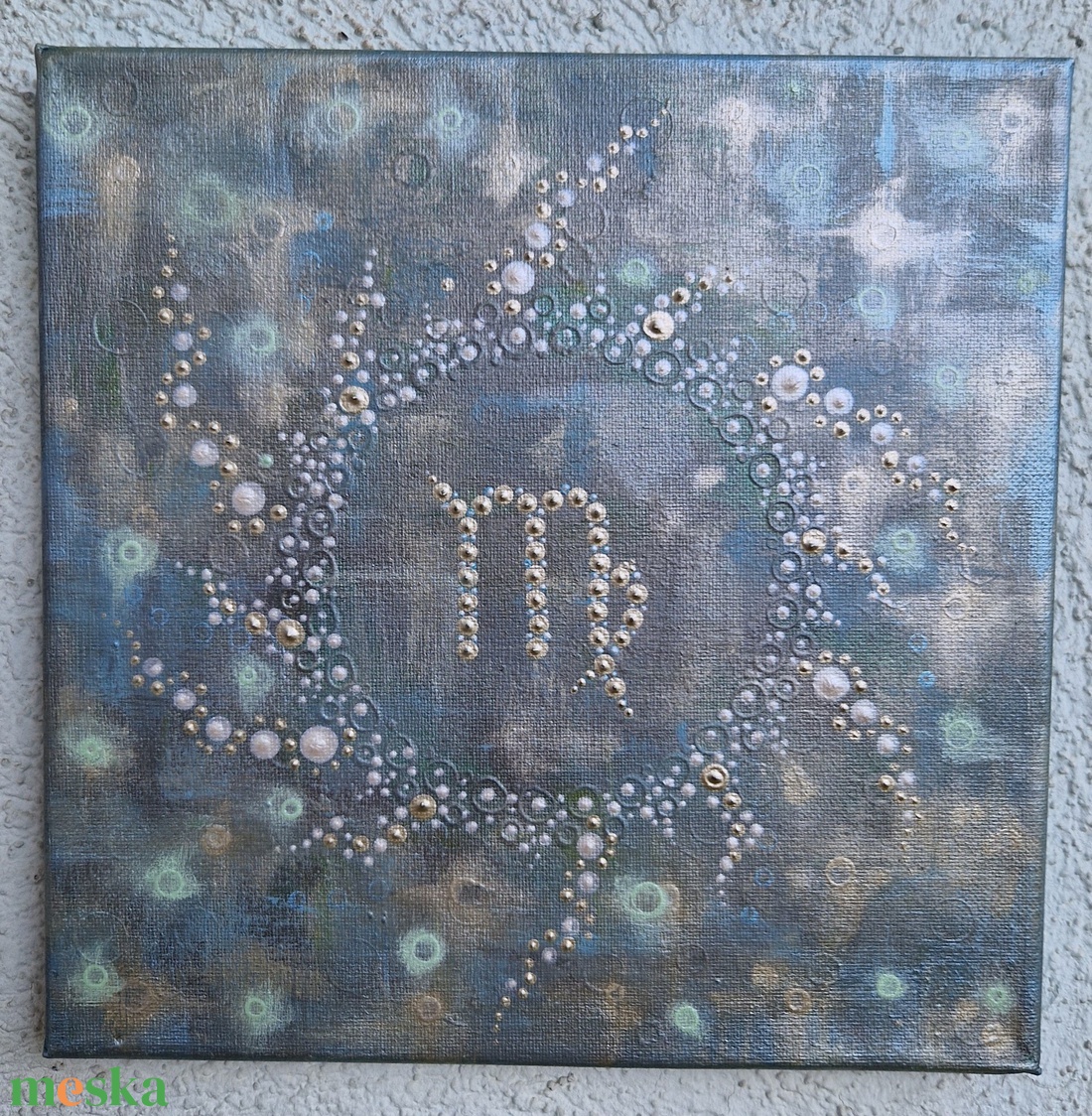 Egyedi szűz horoszkópos napmandala - otthon & életmód - dekoráció - kép & falikép - vászonkép - Meska.hu Egyedi szűz horoszkópos napmandala - otthon & életmód - dekoráció - kép & falikép - vászonkép - Meska.hu