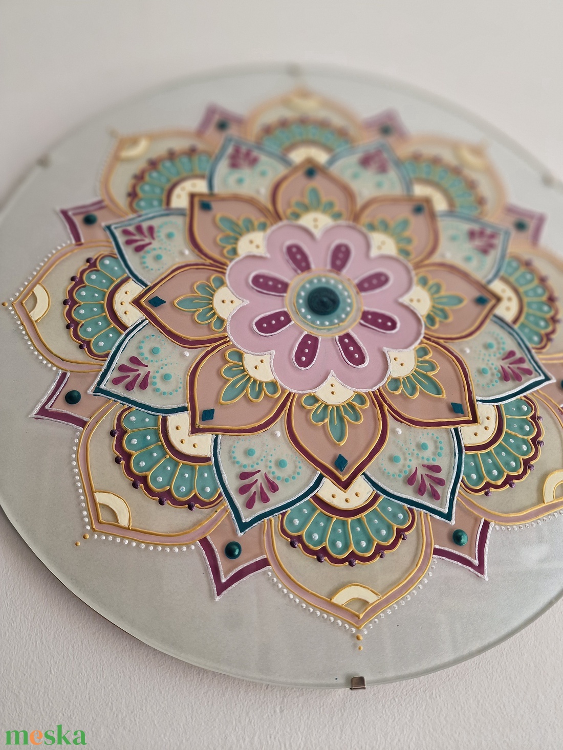 Ganésa virága mandala - otthon & életmód - dekoráció - spiritualitás - mandala - Meska.hu